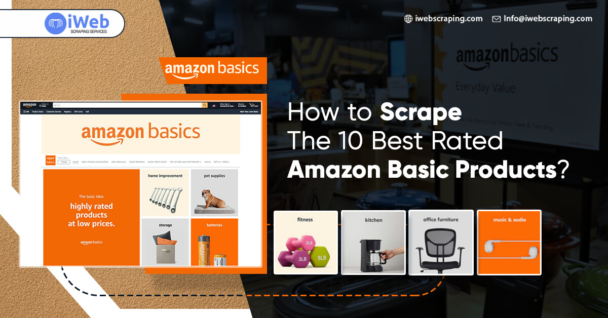 How to Scrape The 10 Best Rated Amazon Basic Products?